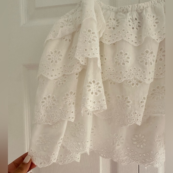 Aqua Eyelet Top - Picture 3 of 8